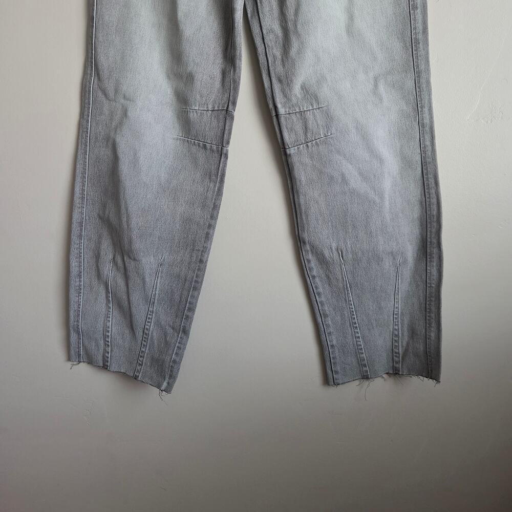 NWT Hidden Gray Wash Alyx Low Slung Baggy Jeans Cotton Relaxed FLAW SZ 24 - Picture 6 of 8